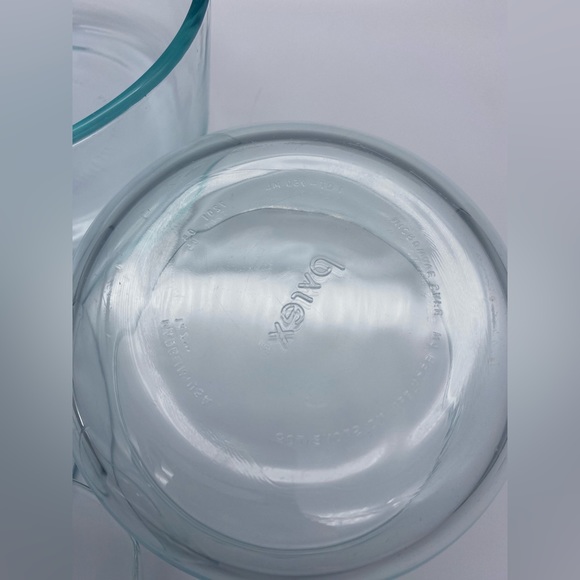 Set of 4 Pyrex Nesting Bowls Blue Tinted - Picture 10 of 10